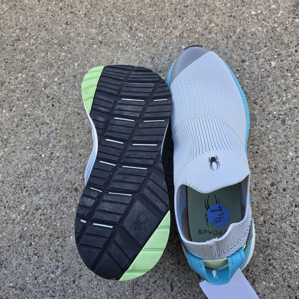 SPYDER Women's Gray and Blue Slip-On Sneakers Size 7.5 - Picture 11 of 11